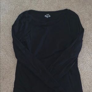 Long sleeved black shirt